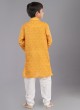 Festive Wear Mustard Yellow Kurta Pajama