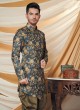 Floral Printed Indowestern For Wedding