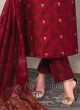 Mesmerizing Chanderi Pant Style Suit