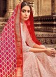 Enchanting Dusty Rose Pink Lucknowi Embroidered Lehenga Choli