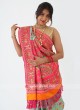 Patola Work Silk Saree