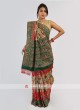 Patola Work Silk Saree