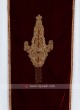 Maroon Velvet groom Dupatta