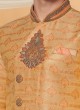 Dazzling Brocade Silk Patiyala Style Indowestern