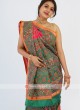 Thread Work Silk Saree