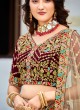 Wedding Wear Maroon Lehenga Choli