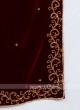 Maroon Color Wedding Dupatta