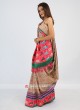 Patola Work Silk Saree