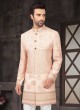 Designer Wedding Wear Light Pink Color  Indo-Western