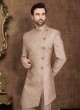 Designer Golden Brown Color Indo-Western