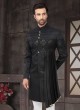 Nawabi Style Indo-Western In Black Color