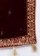 Attractive Velvet Dupatta For Wedding