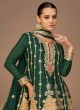 Palace Green Readymade Chinon Silk Punjabi Suit