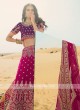 Purple And Deep Pink Lehenga Choli