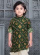 Designer Bandhani Printed Kurta Pajama For Boys