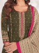 Shagufta Chanderi Silk Festive Salwar Kameez