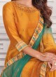 Shagufta Pant Style Mustard Salwar Kameez