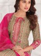 Shagufta Salwar Kameez In Beige Color