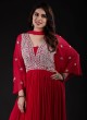 Dark Rani Georgette Designer Anarkali Suit