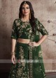 Velvet Silk Heavy Embroidered Lehenga