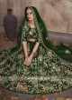 Velvet Silk Heavy Embroidered Lehenga