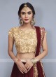 Designer Velvet Silk Lehenga Set