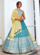 Sequins Work Wedding Lehenga Choli With Dupatta