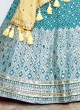 Sequins Work Wedding Lehenga Choli With Dupatta