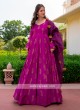 Rayon Silk Anarkali Suit