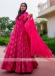 Deep Pink Anarkali Suit