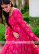 Deep Pink Anarkali Suit