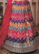 Wedding Wear Multi Color Silk Lehenga Choli With Dupatta