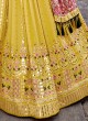 Sequins Work Floral Motifs Lehenga Choli