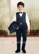 Boys Navy Blue Suit