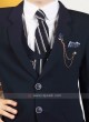 Boys Dark Blue Imported Suit