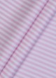 Pink And White Striped Cotton Shirting Online