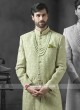 Wonderful Pista Green Sherwani