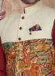 Wedding Wear Nehru Jacket Set