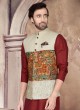 Wedding Wear Nehru Jacket Set