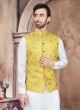 Thread Work Nehru Jacket Set