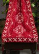 Wedding Wear Red Velvet Dupatta