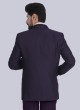 Trendy Purple Imported Coat Suit For Reception