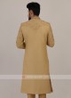 Silk Golden Sherwani