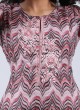 Printed Pink Color Kurti Set