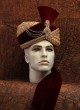 Marriage Turban In Maroon And Golden