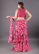 Designer Ruffle Style Readymade Saree