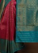 Simple Art Silk Saree For Wedding