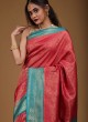 Wedding Wear Weaving Work Saree