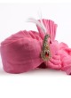 Art Silk Pink Safa For Men