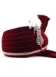 Beautiful Maroon Color Turban For Groom